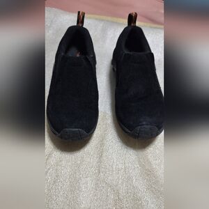 Merrell Jungle Moc Mens Slip On Black Size 7.5 Woman